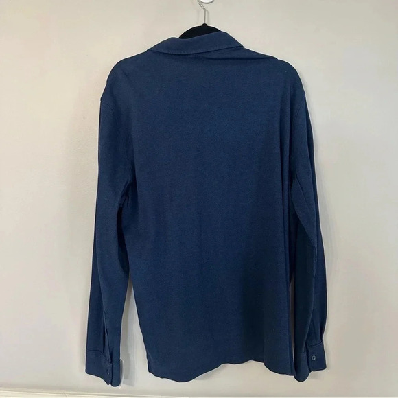 Polo Ralph Lauren Men's Navy Blue Custom Slim Fit Stretch Mesh Size XL GUC - Picture 9 of 9